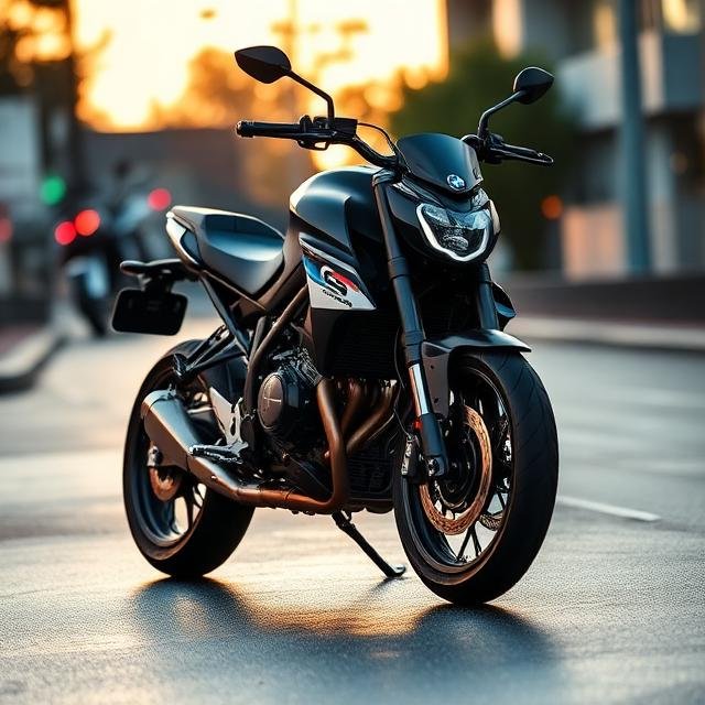 “BMW G310R vs KTM Duke 390 comparison showing design and features”