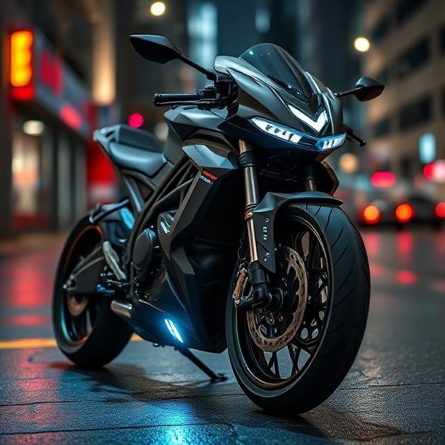 Verge TS Ultra electric bike – premium electric motorcycle with futuristic design